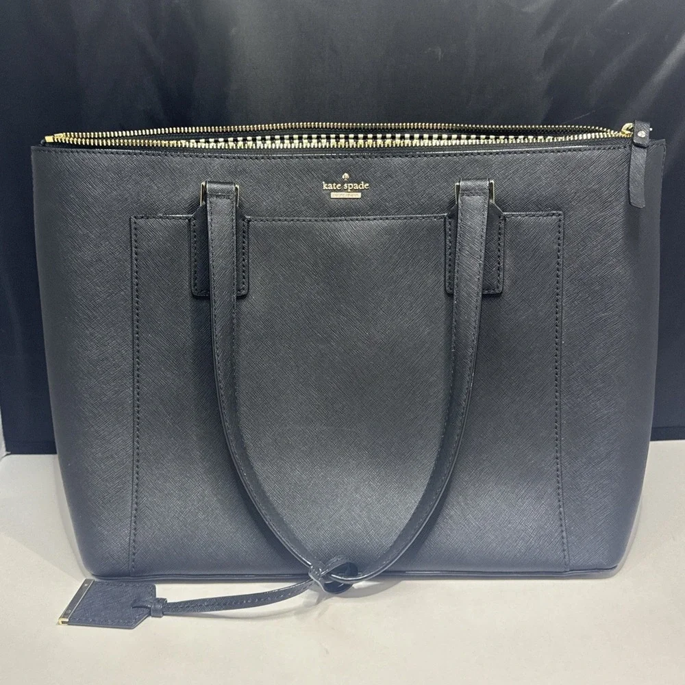 kate spade New York handbag black‎ (15x11x6 Inches)